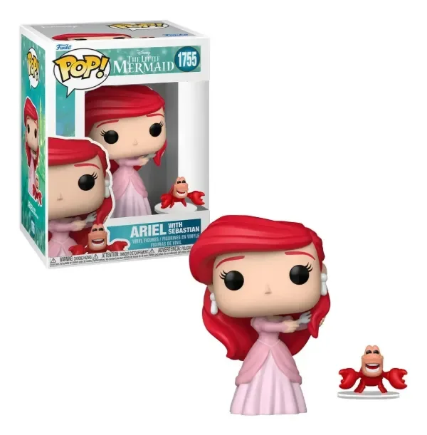 Producto - Funko Pop Disney La Sirenita Ariel W/sebastian 1755