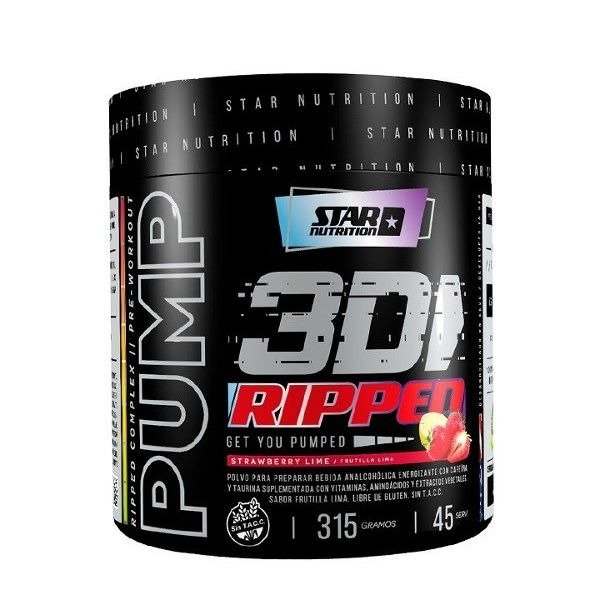 Producto - Pump 3D ripped 315gr STAR NUTRITION - 0