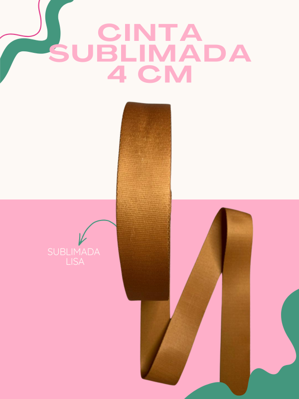 Producto - CINTA SUBLIMADA - LISA SUELA CLARO