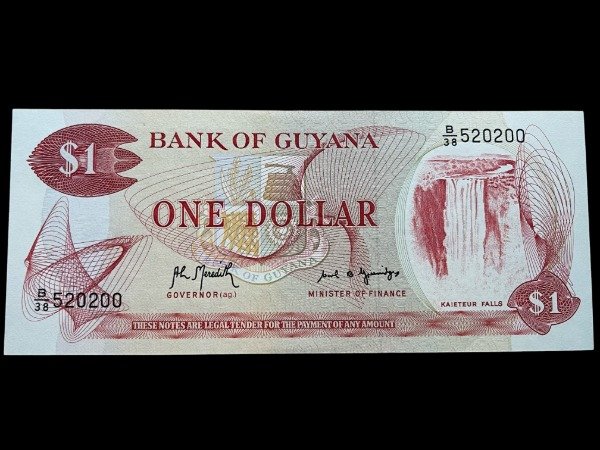 Producto - Guyana (1966 - 1992) 1 Dolar