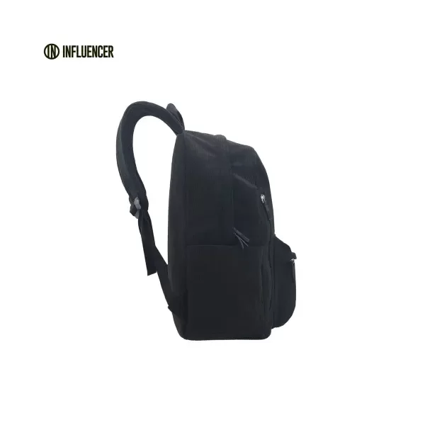Producto - Mochila corderoy INFLUENCER - NEGRO - 5