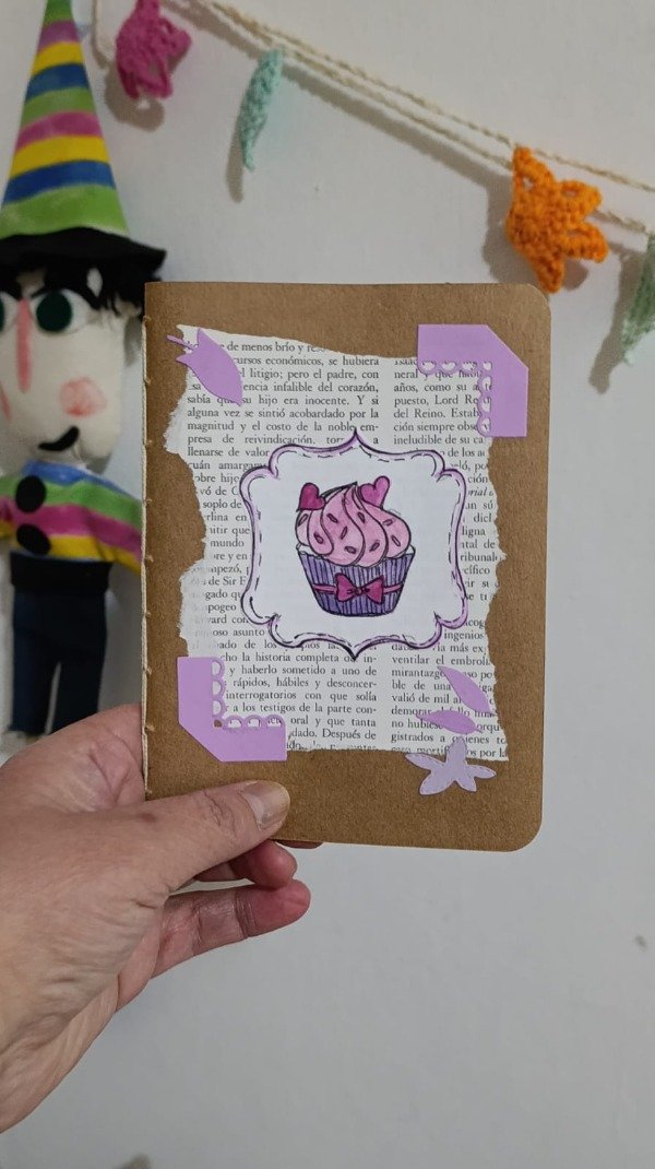 Producto - LIBRETA ARTESANAL PASTELITO 1