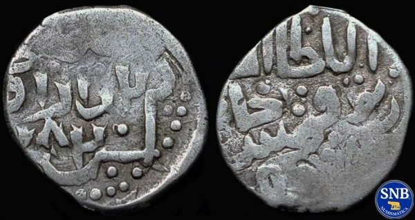 Producto - Horda de Oro - Dang de plata - Toqtamish Khan (1378) [VF-] - Beled Azaq (Azov)