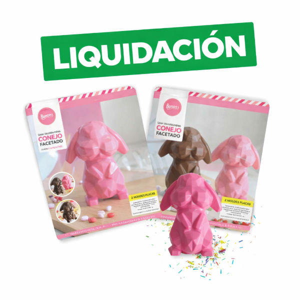 Producto - MOLDE  HUEVO CONEJO FACETADO PARPEN