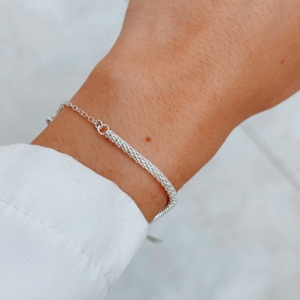Producto - Pulsera Ludmi Plata 925 - 0