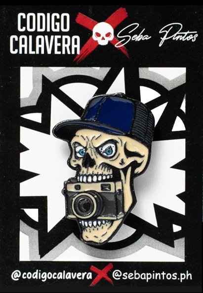Producto - Pin Calaca hueso Camara