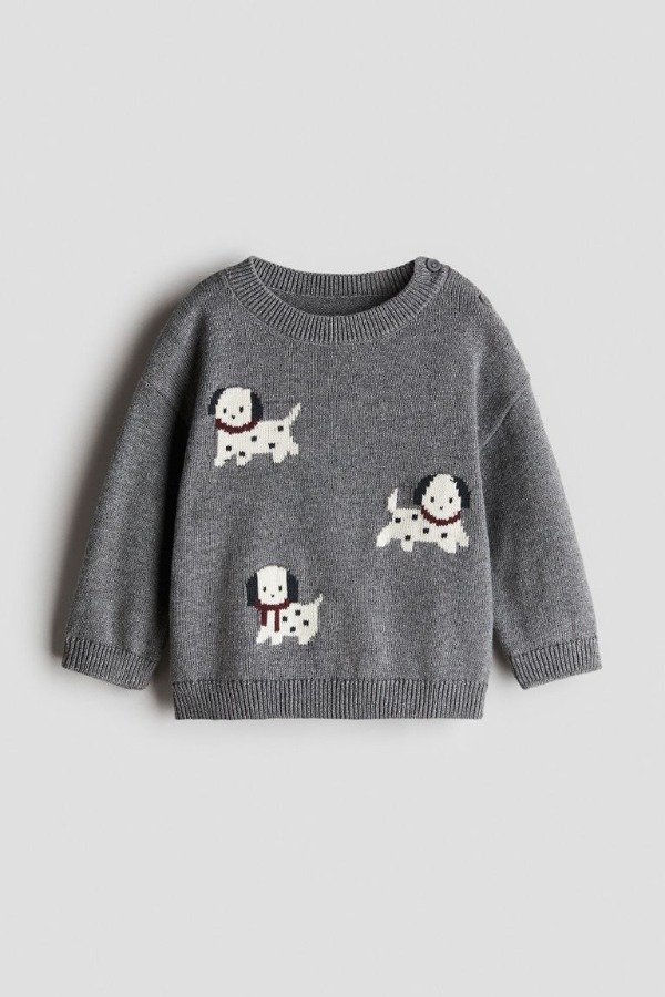 Producto - Sweater HyM perrito gris - 0