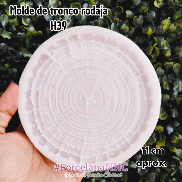 Producto - Molde de tronco rodaja H39