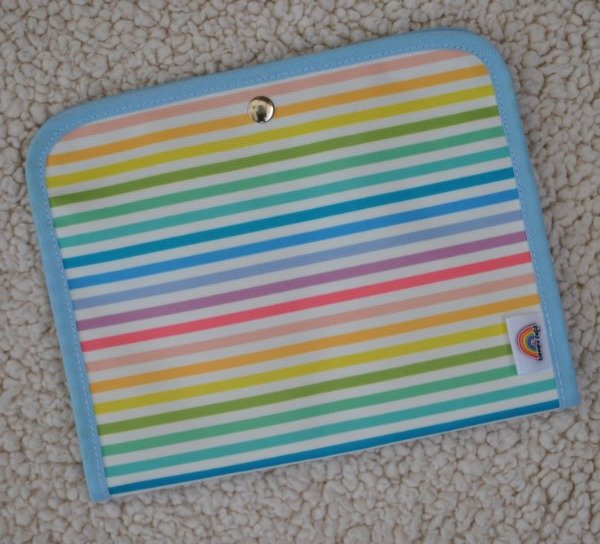 Producto - Neceser Mediano Doble Rayado Multicolor