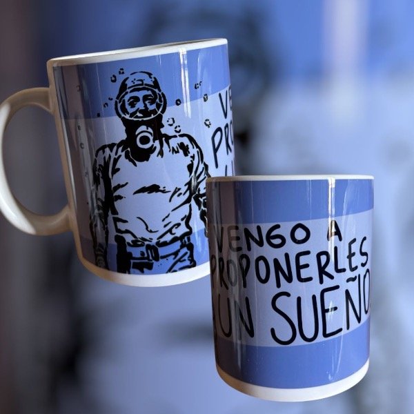 Producto - Taza Nestornauta Vengo a proponerles un sueño