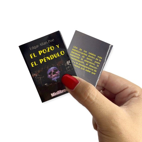 Producto - El Pozo y el Péndulo, Minilibro Librito