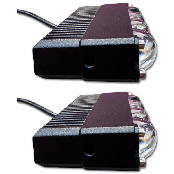Producto - FARO PROYECTOR 4 LUPAS 15W BLANCO Y AMBAR 13 X 2 CM 60C4LAC - 1
