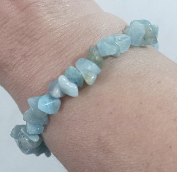 Producto - PULSERA AGUAMARINA