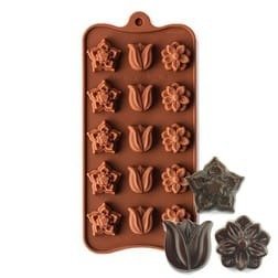 Producto - Molde Flores Surtidas x3 Modelos