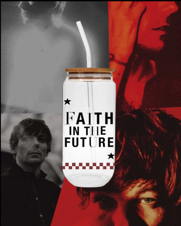 Producto - Vaso de vidrio - Faith in the Future