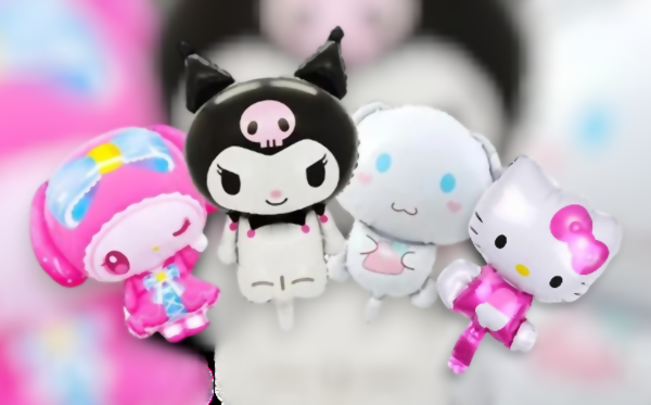 Producto - Globos 35cm- My Melody- Cinnamoroll- Kuromi- Hello Kitty