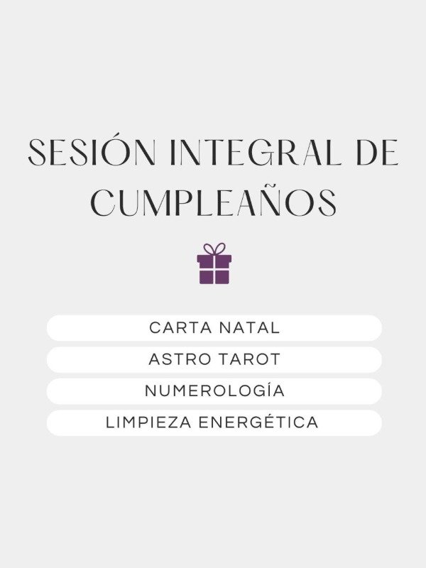 Producto - Sesion Integral de Cumpleaños