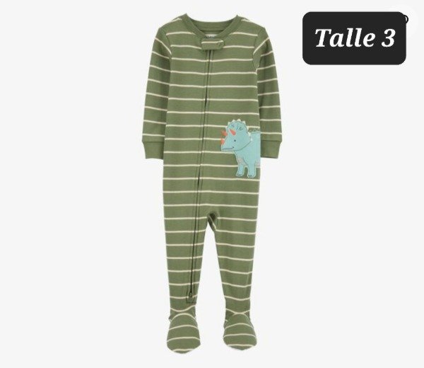 Producto - Enterito carters algodón talle 3 dino