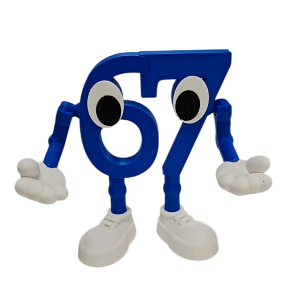 Producto - ROBLOX 67 3D 10CM