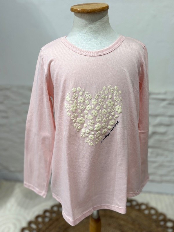 Producto - Básica Rosa Cuore Talle 10 años