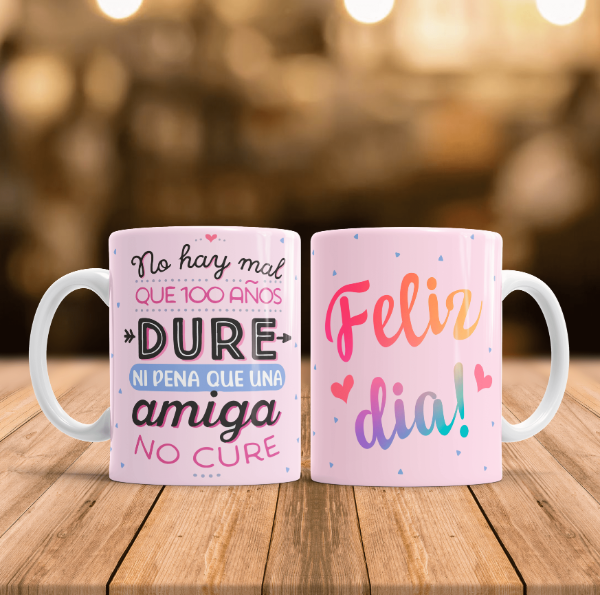 Producto - taza NO HAY MAL QUE DURE 100 AÑOS