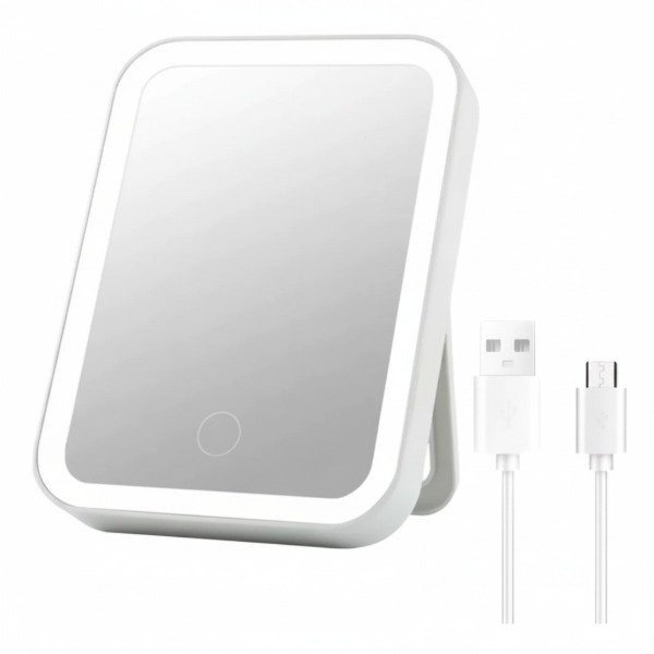 Producto - ESPEJO CON LUZ LED RECARGABLE 3 TONOS 12X17.5CM - 1