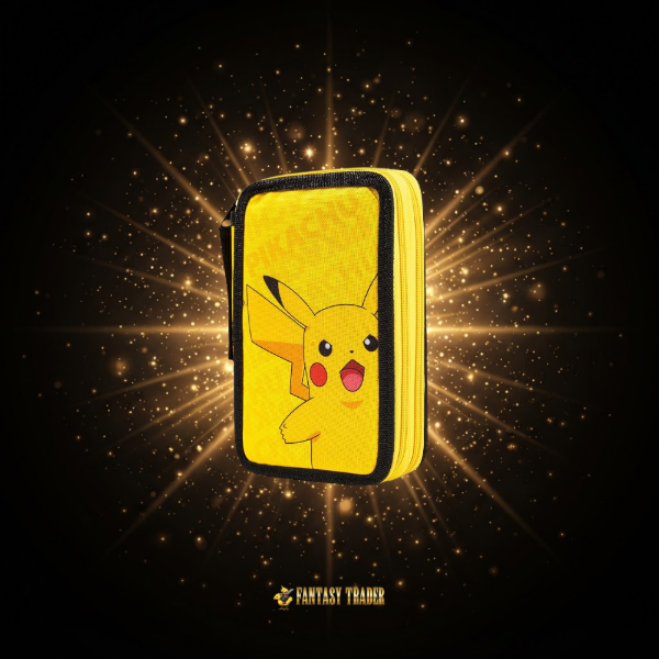 Producto - Cartuchera Pokemon Pikachu Original Full Set - 0