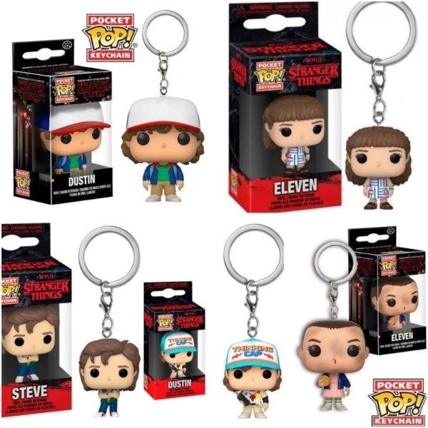 Producto - Figuras Llavero Tipo Pocket - Stranger Things - Calidad Premium