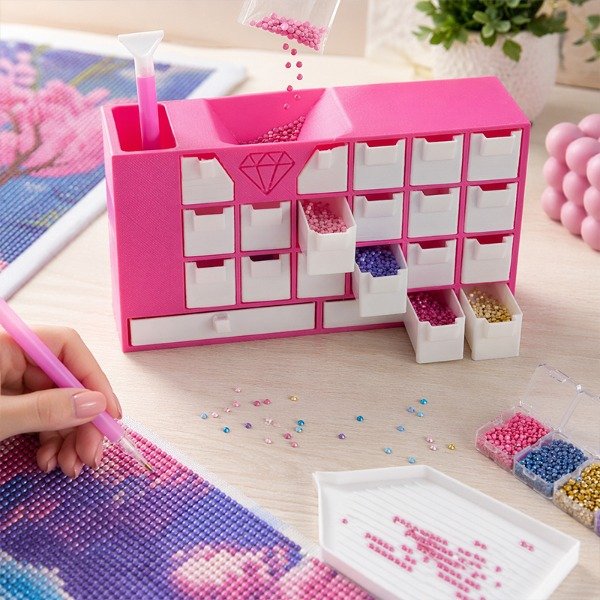 Producto - Organizador Con Cajones Diamond Painting