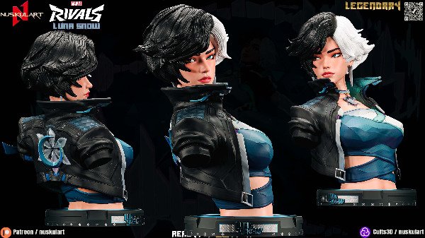 Producto - Luna Snow Busto c/u - Marvel Rivals
