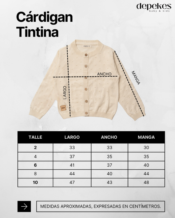 Producto - Cardigan Tintina - 4