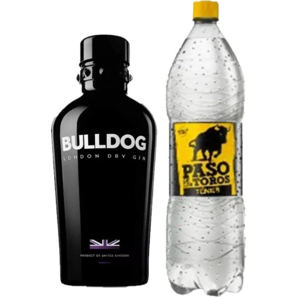 Producto - Gin Bulldog 700Cc + 1 Gaseosa Paso De Los Toros Tonica 1,5L