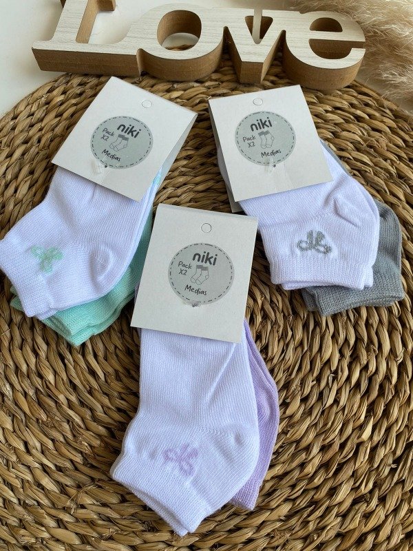 Producto - Medias Niki x2 T.1 - COD 966