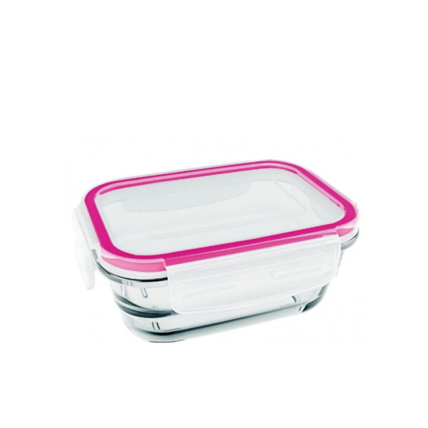 Producto - FACILITA POTE HERMETICO RECTANGULAR 0,4 LTS. C/TAPA PLASTICA MARINEX