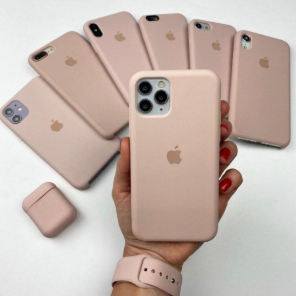 Producto - Silicone Case Iphone Rosa Viejo