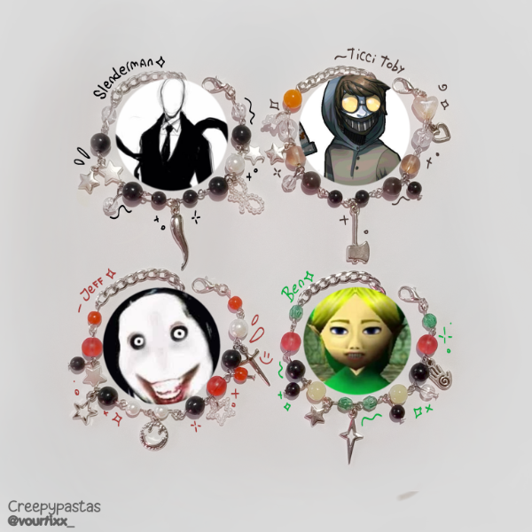 Producto - Pulseras Creepypasta