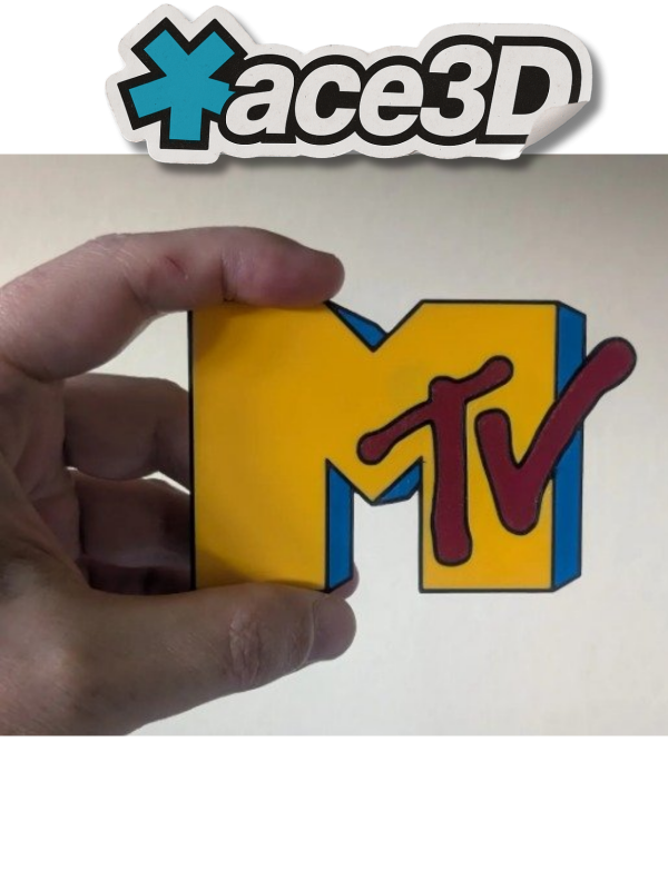Producto - Imán Decorativo MTV para Heladera Estilo Pop Retro