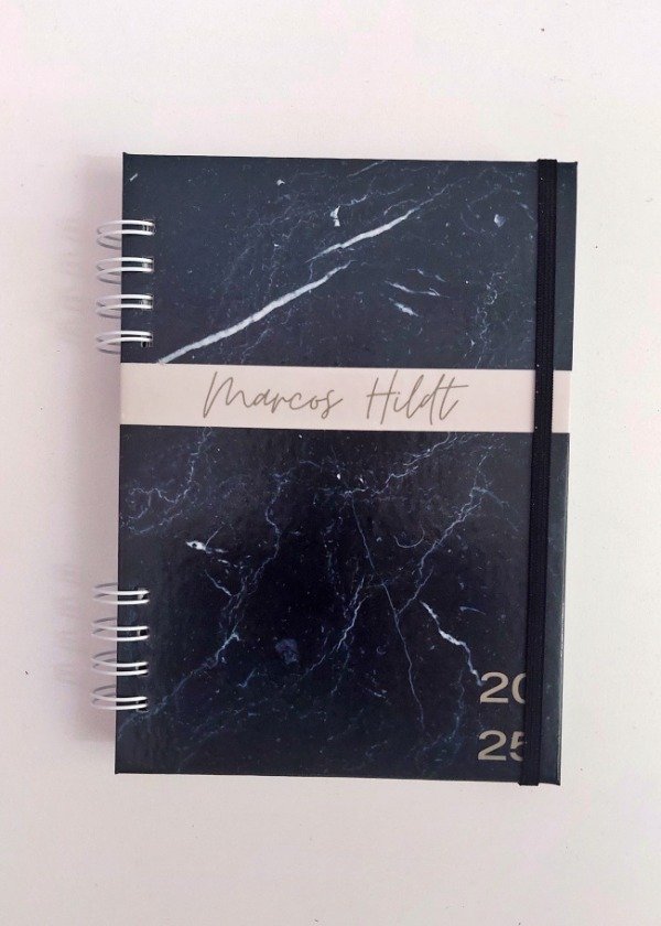 Producto - agenda semanal marmol