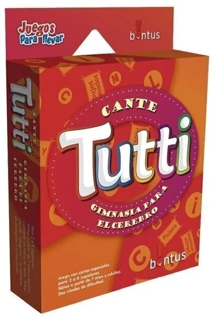 Producto - Juego de cartas Cante tutti