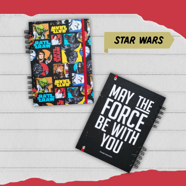Producto - Cuaderno A5 Tapa Dura Star Wars