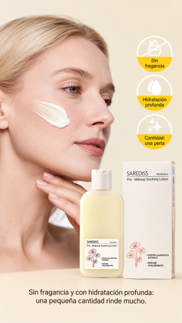 Producto - SAREDISS PRE-MAKEUP SOOTHING LOTION - 160 ML - 3