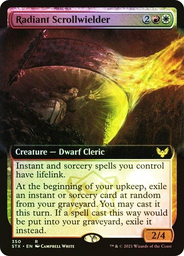 Producto - Radiant Scrollwielder (Extended Art Foil)