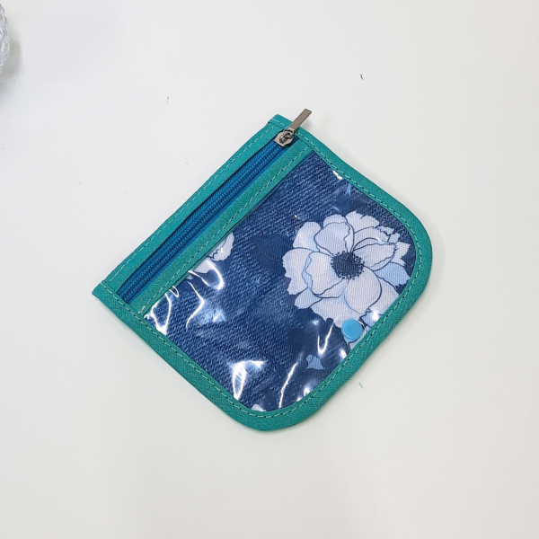 Producto - Mini Neceser Celi Flores Azules
