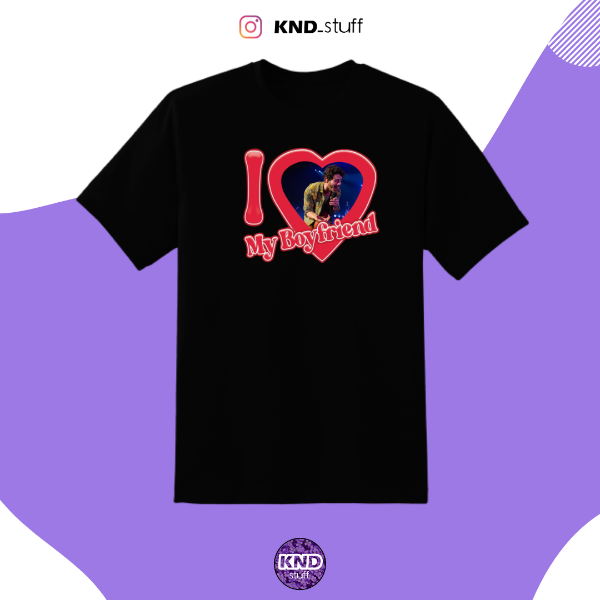 Remera i love my boyfriend nick dft