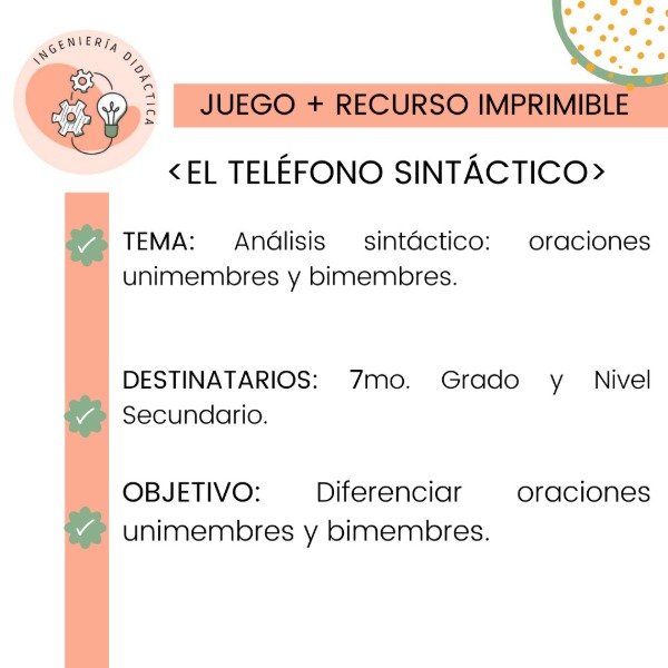 Producto - El teléfono sintáctico