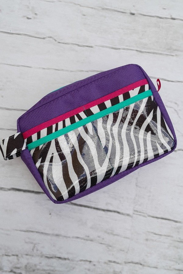 Producto - Bolsito Ana cebra combinado