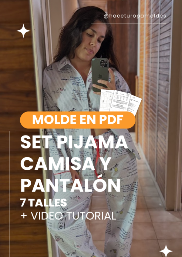 Producto - SET PIJAMA - CAMISA Y PANTALÓN