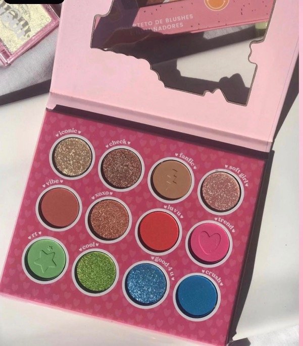 Producto - Paleta de sombras melu ruby rose - 0