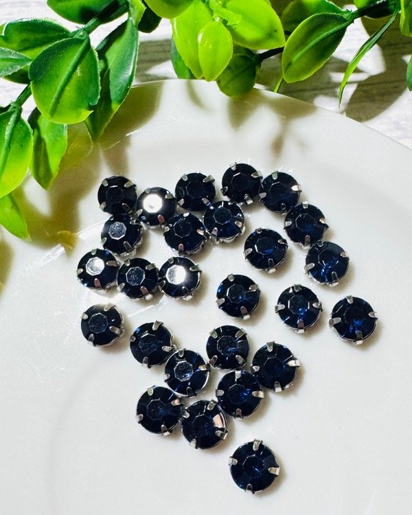 Producto - 8MM REDONDA AZUL NOCHE