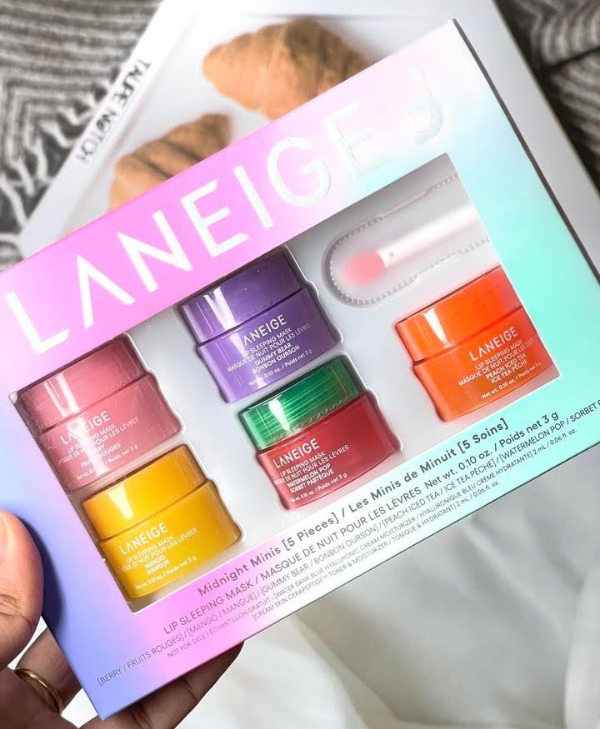 Producto - SET DE MASCARILLA PARA LABIO NOCTURNO X5 UNIDADES LANEIGE